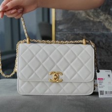 샤넬 클래식 스몰 WOC 22 화이트