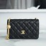샤넬 WOC 까멜리아 블랙