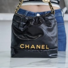 샤넬 24SS 22백 미니 블랙 금장