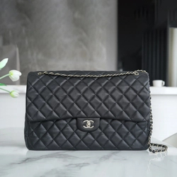 샤넬 24C 클래식 캐비어 플랩백
