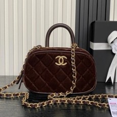 샤넬 미니 볼링 벨벳 AS5572