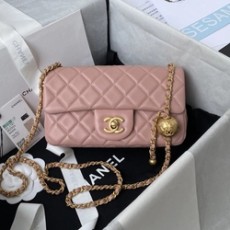 샤넬 클래식 골드 뉴미니 골든볼 AS1787