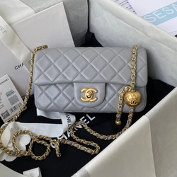 샤넬 클래식 골드 뉴미니 골든볼 AS1787