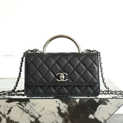 샤넬 25P 핸들 캐비어