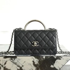 샤넬 25P 핸들 캐비어