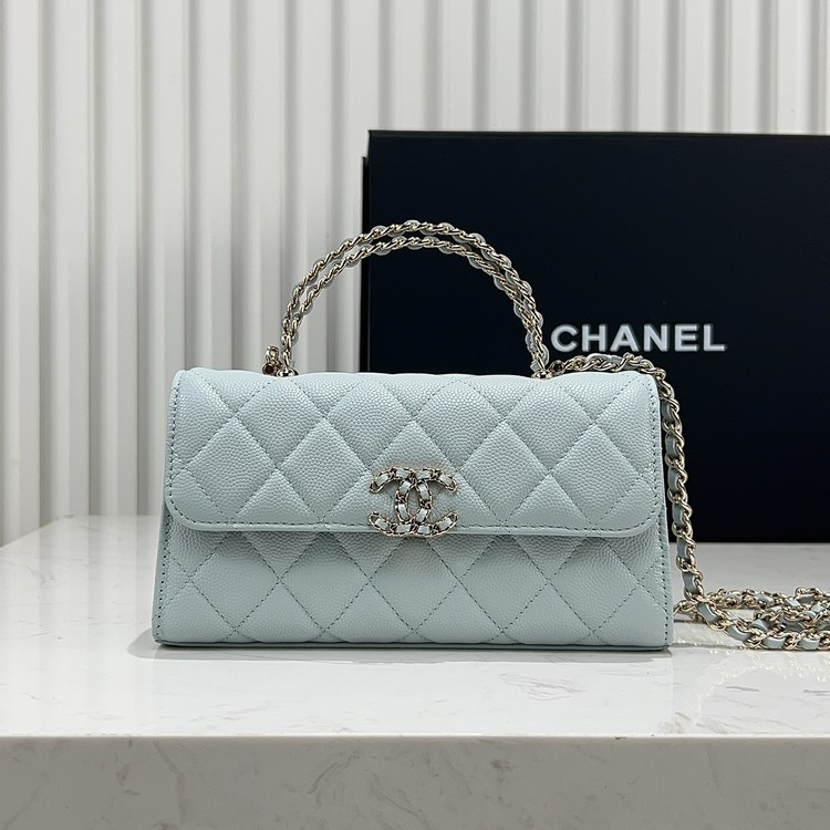 샤넬 25SS 체인 탑핸들 플랩백