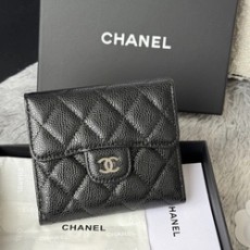 샤넬 클래식 캐비어 은장