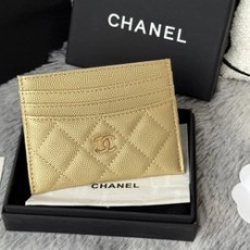 샤넬 클래식 카드홀더 캐비어  금장 AP4472
