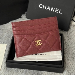 샤넬 클래식 카드홀더 캐비어  금장 AP4472