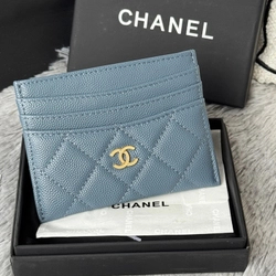샤넬 클래식 카드홀더 캐비어  금장 AP4472