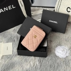 샤넬 클래식 지퍼 카드 지갑 캐비어 AP1650