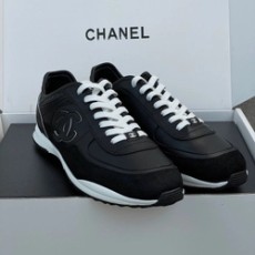 샤넬 25SS 스니커즈 CC로고 벨벳 카프스킨