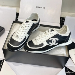 샤넬 25SS 스니커즈 CC로고 벨벳 카프스킨