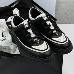 샤넬 25FW CC로고 투톤 스웨이드 G46258