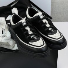 샤넬 25FW CC로고 투톤 스웨이드 G46258