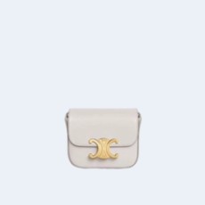 셀린느 미니 클로드 백 화이트 그레이