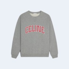 셀린느 루즈 스웨트셔츠 코튼 플리스