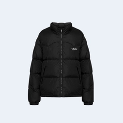 셀린느 로고 프린팅 패딩 자켓