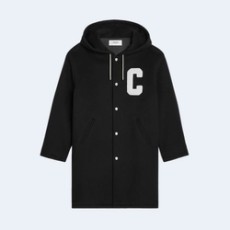 셀린느 컬리지 페이스 울 파카