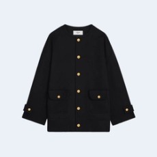 셀린느 첼시아 더블 페이스 코트