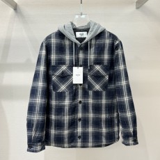 셀린느 24SS 체크 티셔츠 후드