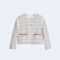 셀린느 스트라이프 카디건 자켓