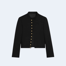 셀린느 밀리터리 다이애그널 울 자켓