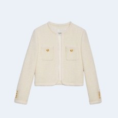 셀린느 샤세르 부클레 트위드 자켓