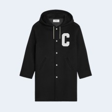 셀린느 컬리지 페이스 울 파카