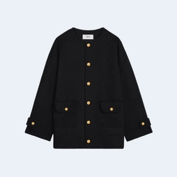 셀린느 첼시아 더블 페이스 코트