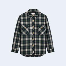 셀린느 오버사이즈 타탄 체크 셔츠