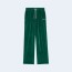 셀린느 벨벳 저지 그린 트랙 팬츠