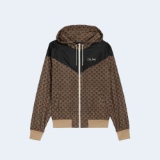 셀린느 베이지 블랙 트리옹프 모노그램 자켓