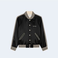 셀린느 새틴 피니시 나일론 테디 자켓