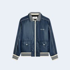 셀린느 라이트 나일론 블루종 자켓