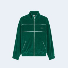 셀린느 트랙수트 벨벳 저지 자켓 그린