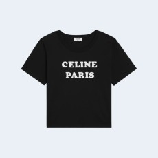 셀린느 코튼 저지 박시 티셔츠