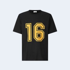 셀린느 NO.16 저지 반팔 티셔츠 블랙