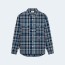 셀린느 루즈 럼버잭 울 체크 셔츠
