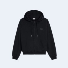 셀린느 미니 트리옹프 프린트 저지 후드