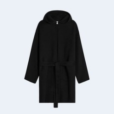 셀린느 더블 페이스 캐시미어 후드 코트