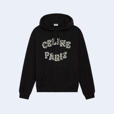 셀린느 블랙 웨스턴 스웨트셔츠