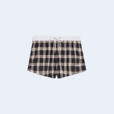 셀린느 체크 미니 쇼츠