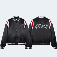 셀린느 식 사틴 봄버 자켓