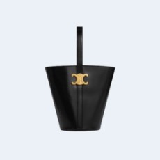 셀린느 트리오페 버킷 백 블랙