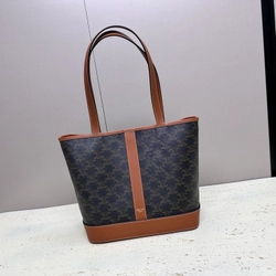 셀린느 카바스 트리옹프 캔버스 카프스킨