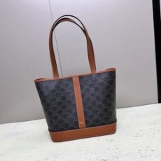 셀린느 카바스 트리옹프 캔버스 카프스킨