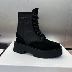 셀린느 벌키 레이스업 부츠