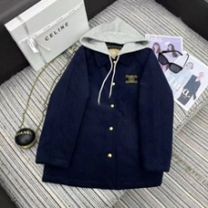 셀린느 트리옹프 카 코트 코듀로이 재킷