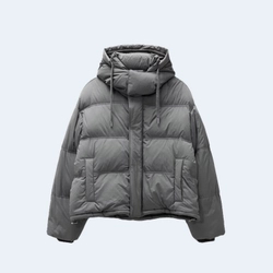아미 파리스 다운 패딩 자켓 그레이